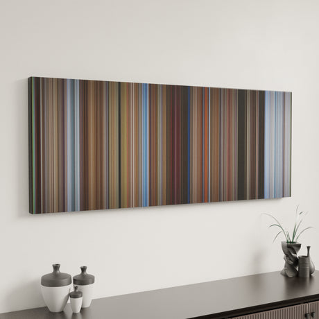 Better Off Dead... canvas art in modern interior - movie color palette