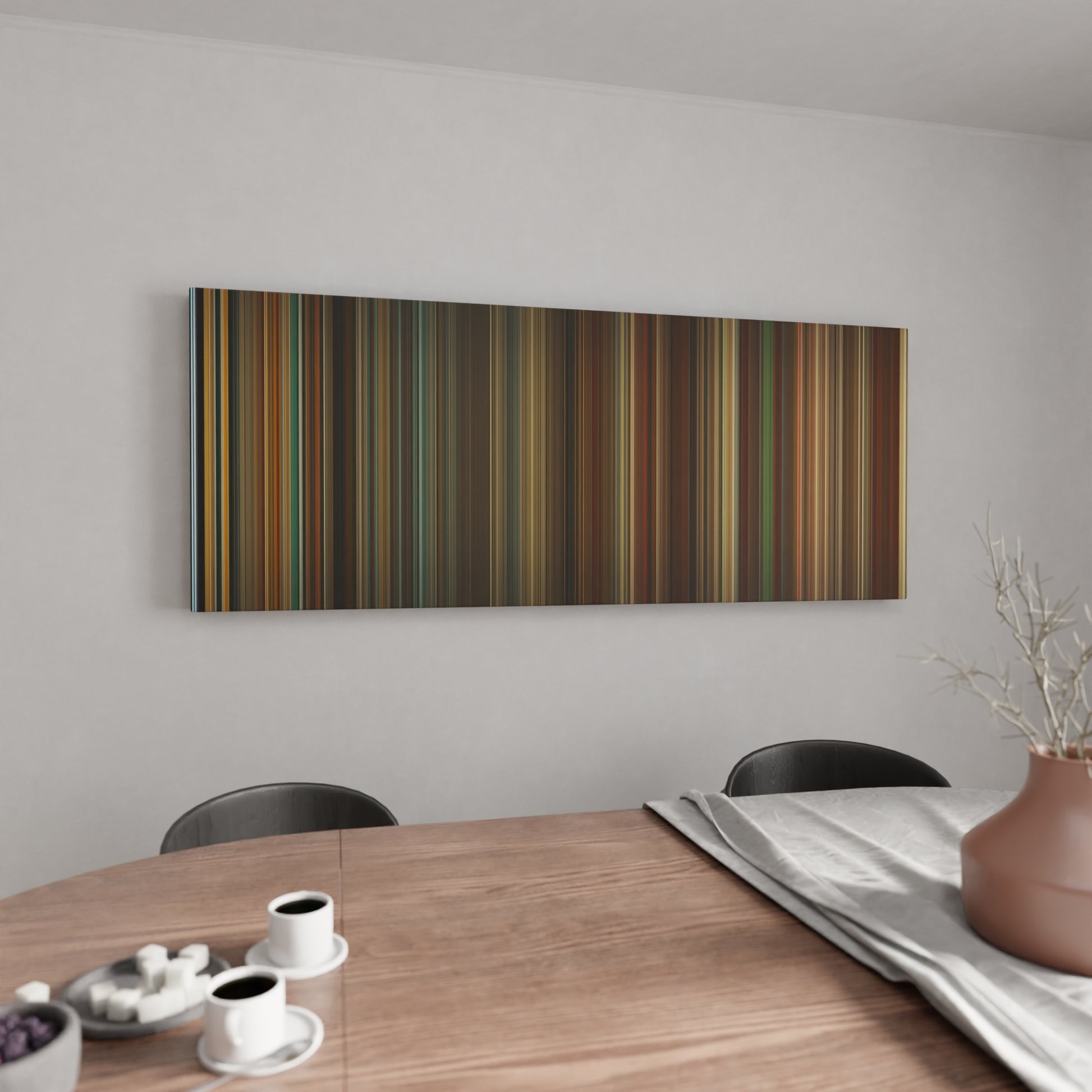 Kitchen with Penelope Frome on the wall