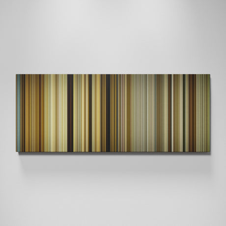 42 movie canvas wall art - color palette print