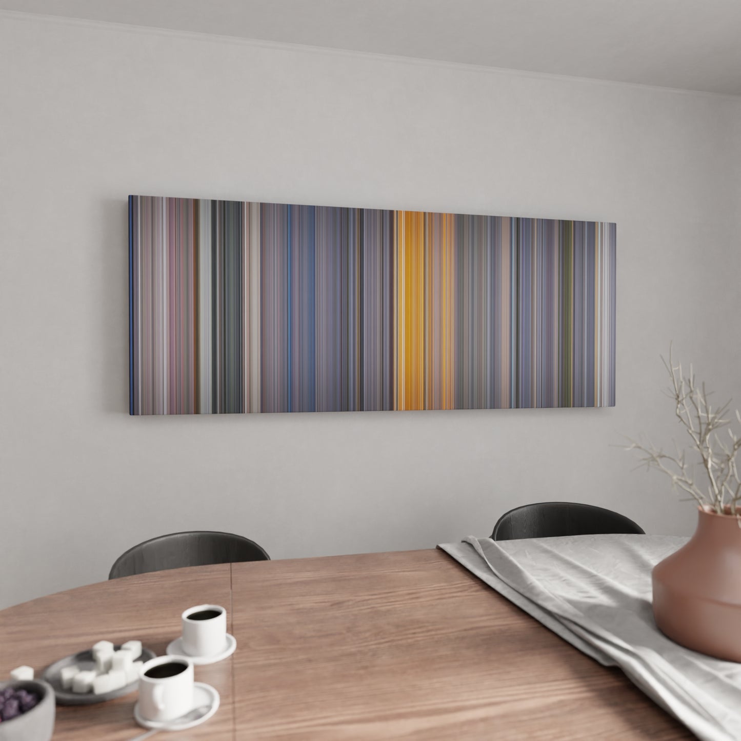 Kitchen with Galaxy Quest Frome on the wall