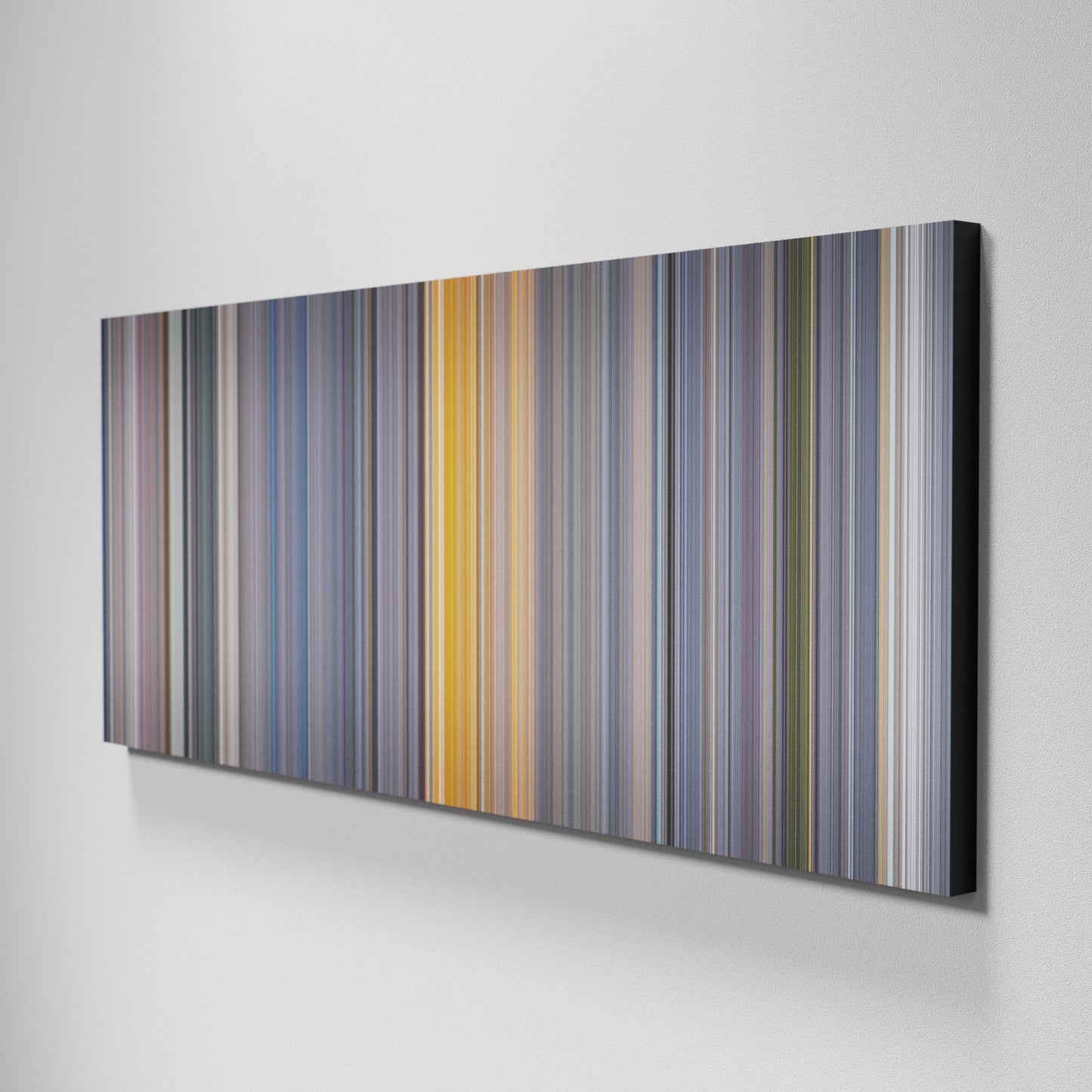 Side view of Basic of Galaxy Quest Frome on the wall