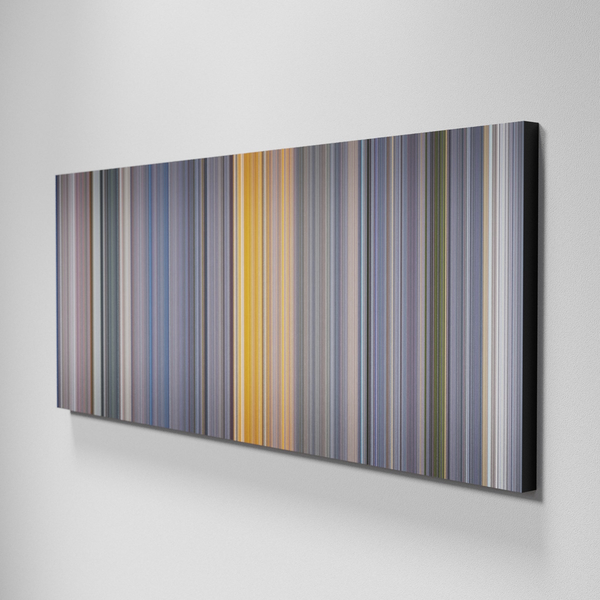 Side view of Basic of Galaxy Quest Frome on the wall