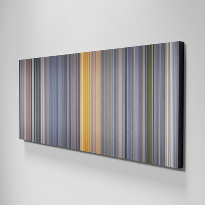 Side view of Basic of Galaxy Quest Frome on the wall