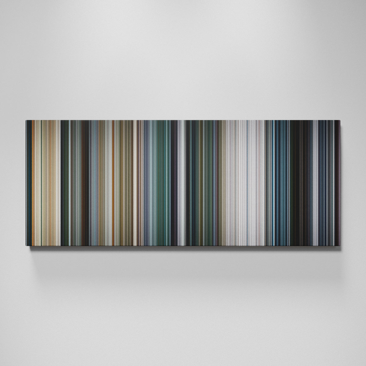 Captain America: Civil War movie canvas wall art - color palette print
