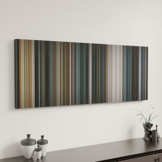 Minimal interior design with Captain America: Civil War Frome on the wall