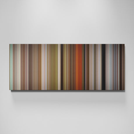 Blazing Saddles movie canvas wall art - color palette print
