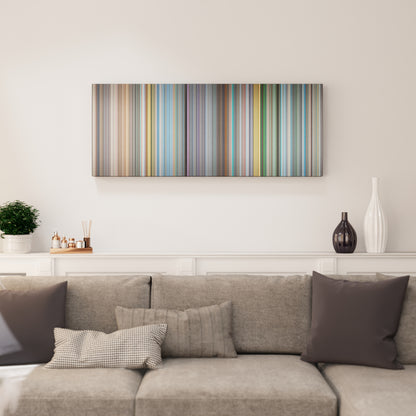 Living room interior with The Holy Mountain Frome on the wall