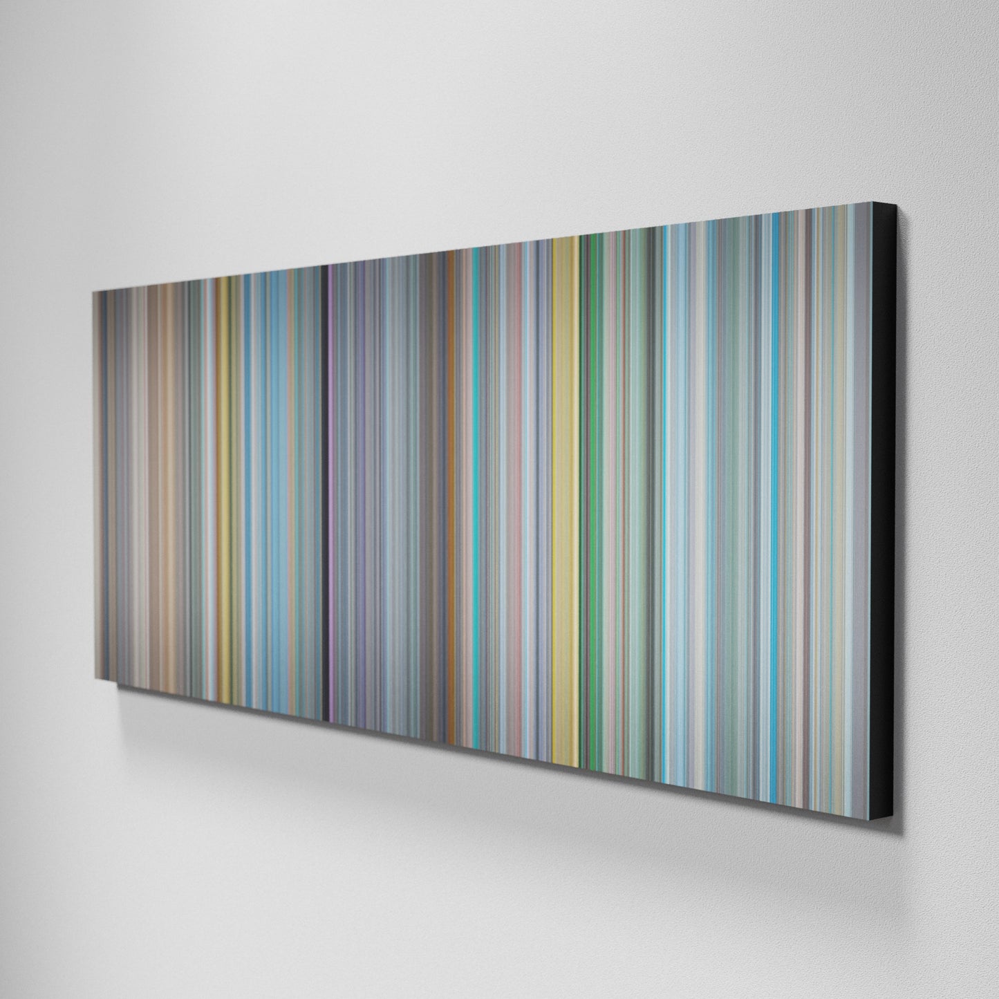 Side view of Basic of The Holy Mountain Frome on the wall