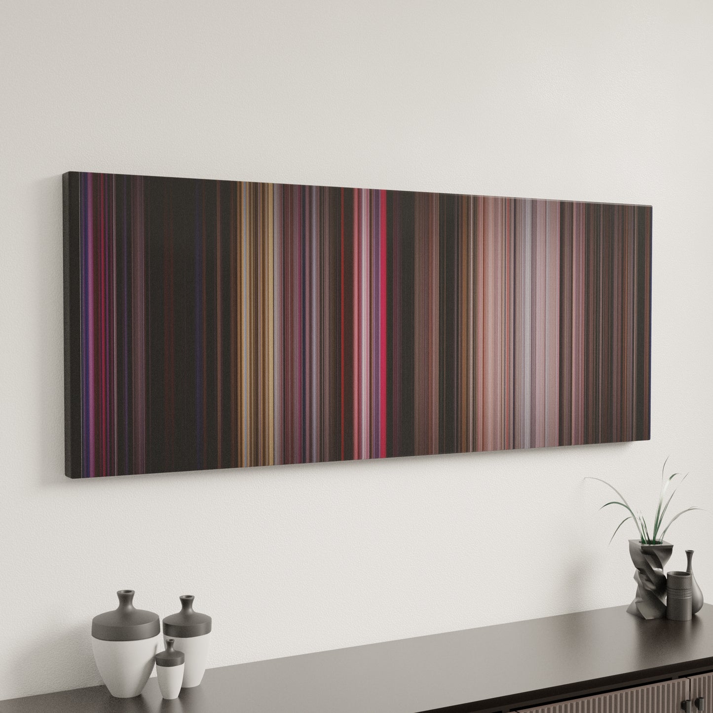 Minimal interior design with A Star Is Born Frome (1954) on the wall