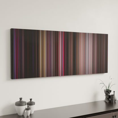 Minimal interior design with A Star Is Born Frome (1954) on the wall