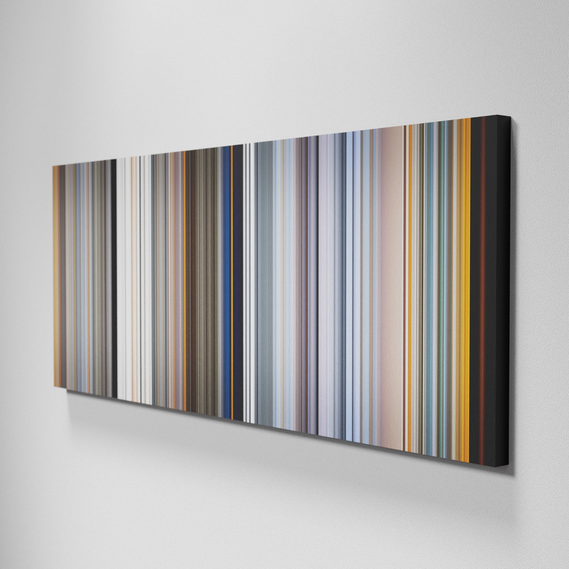 Side view of Basic of Daft Punk's Electroma Frome on the wall