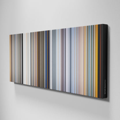 Side view of Buff's of Daft Punk's Electroma Frome on the wall