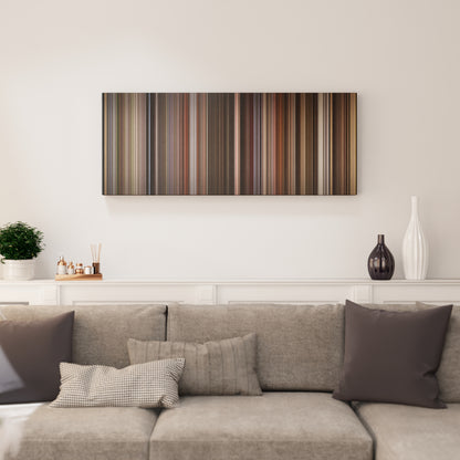 Living room interior with Millennium Actress Frome on the wall