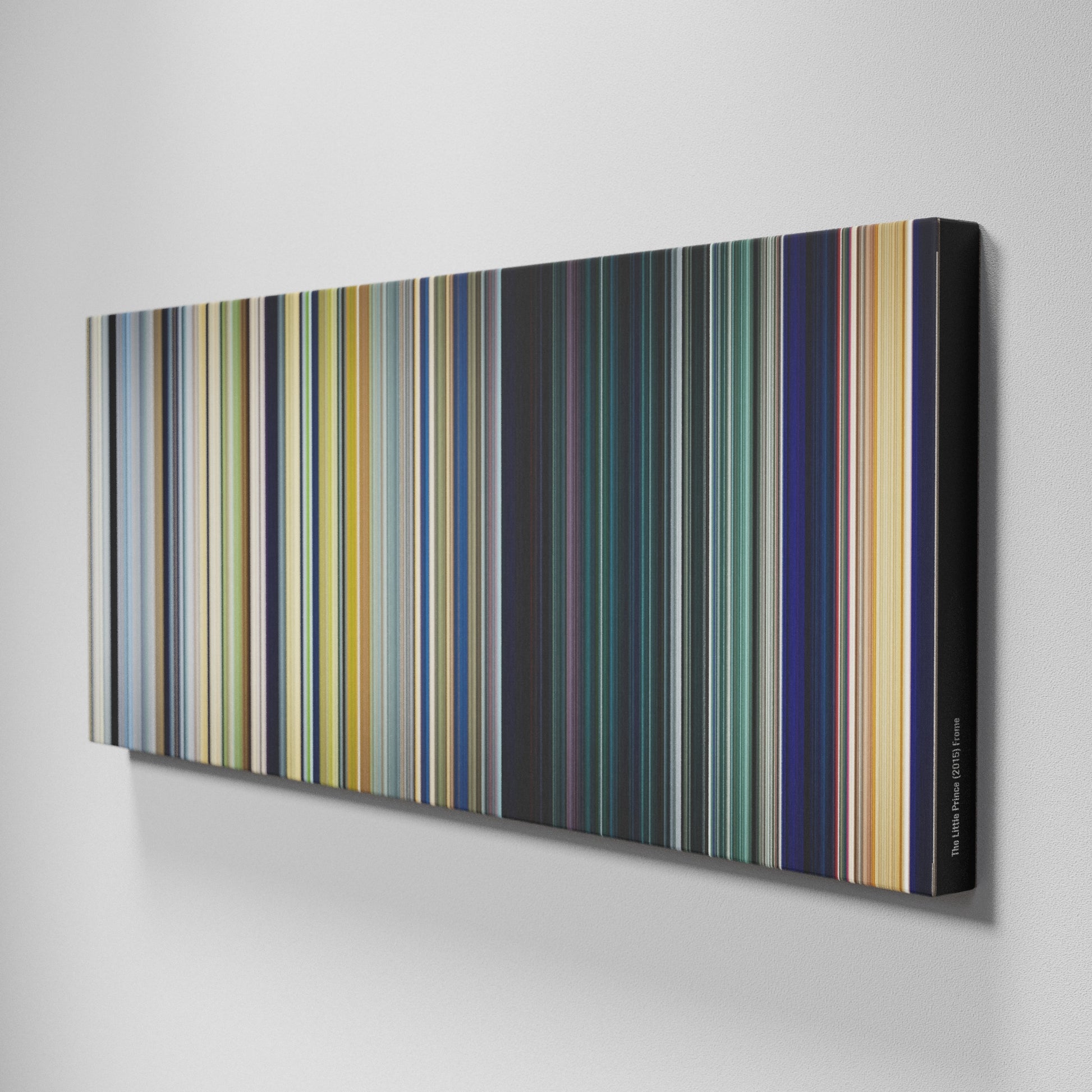 Side view of Buff's of The Little Prince Frome on the wall