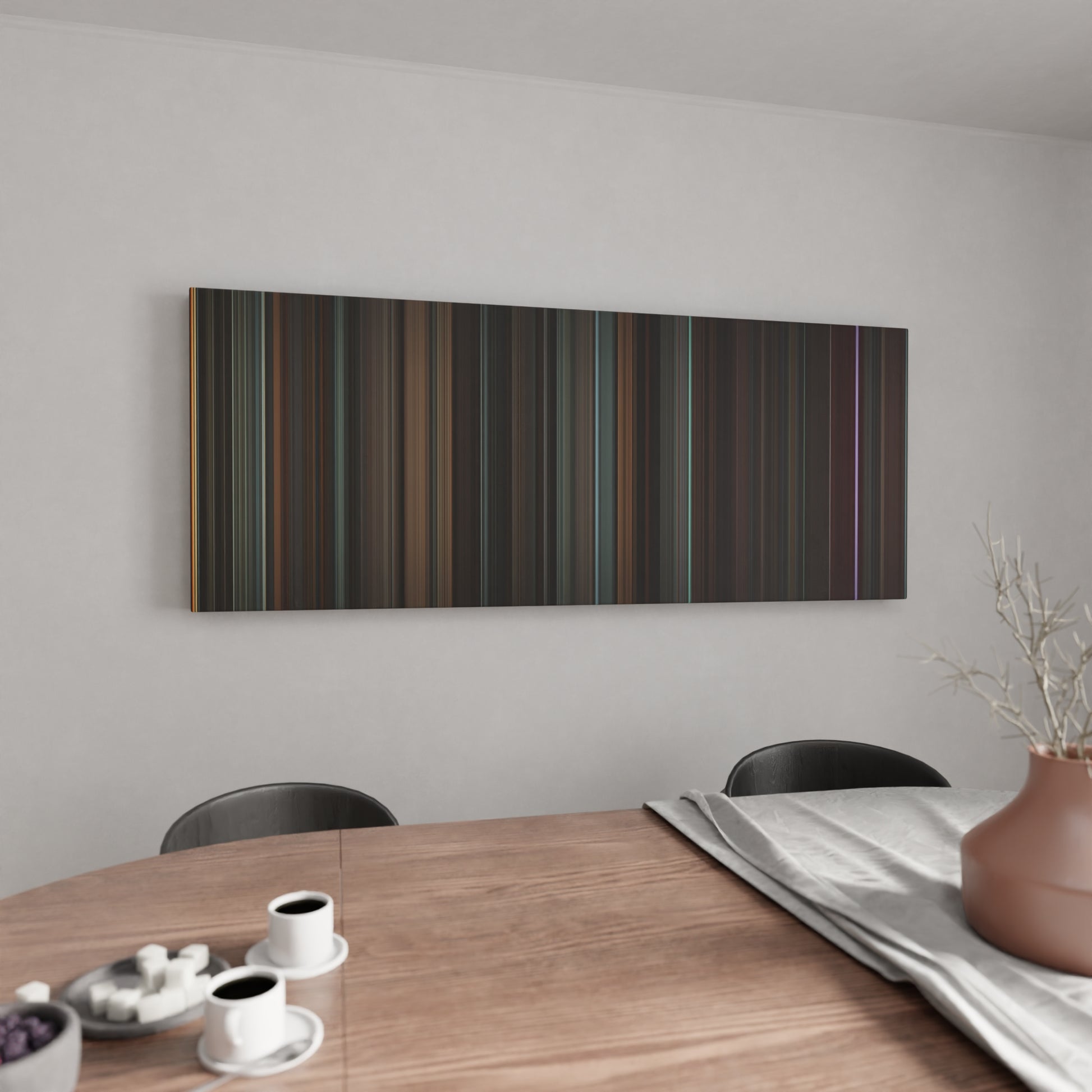 Kitchen with Suspiria Frome (2018) on the wall