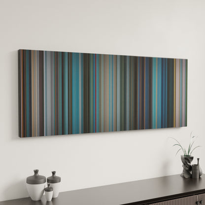 Minimal interior design with Venom Frome on the wall