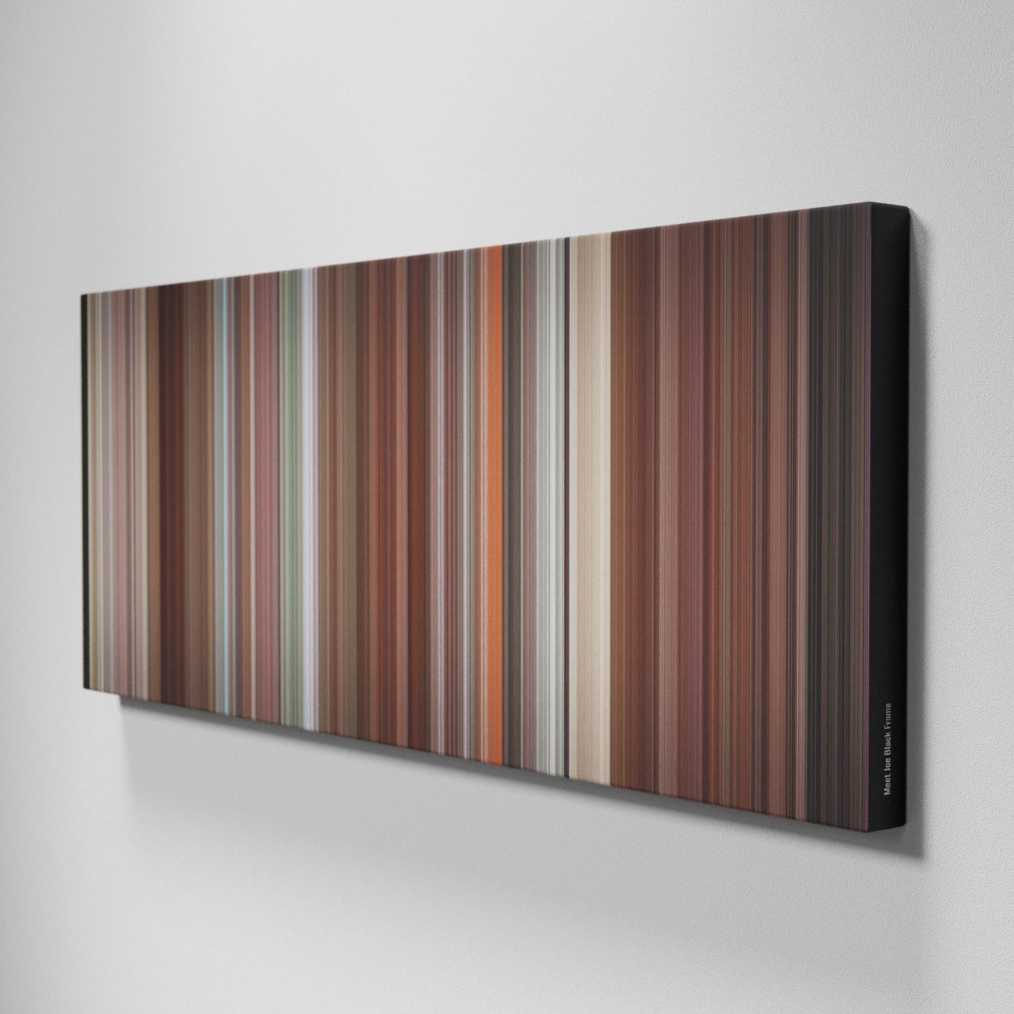 Side view of Buff's of Meet Joe Black Frome on the wall