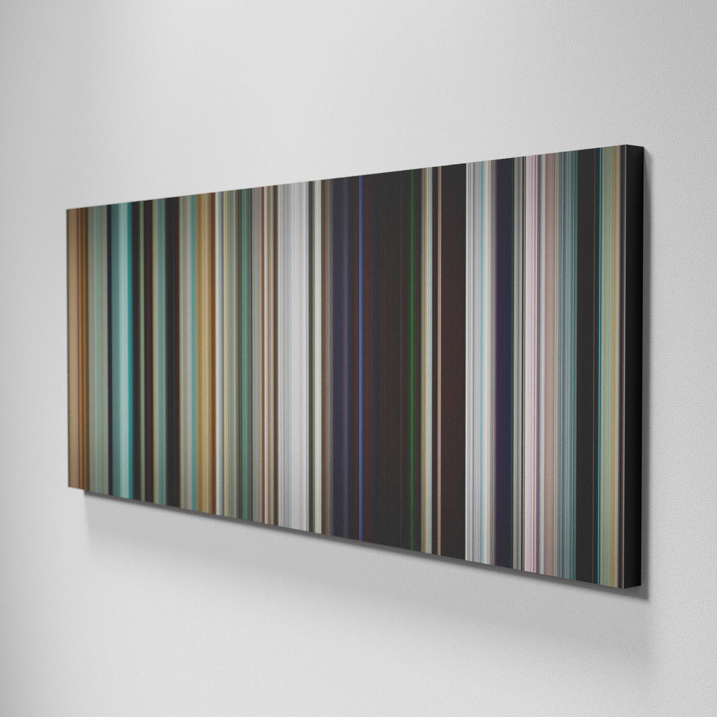 Side view of Basic of Sorry to Bother You Frome on the wall