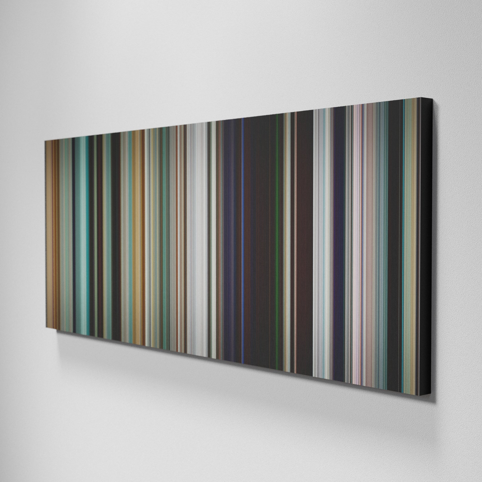 Side view of Basic of Sorry to Bother You Frome on the wall