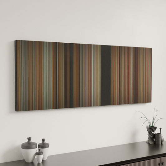 Minimal interior design with 9 to 5 Frome on the wall