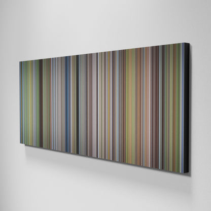 Side view of Basic of The New World Frome on the wall