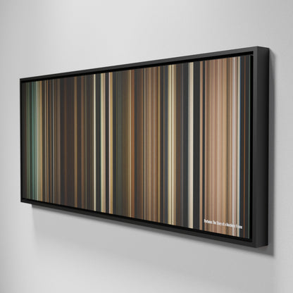 Side view of Framed Buff's of Perfume: The Story of a Murderer Frome on the wall