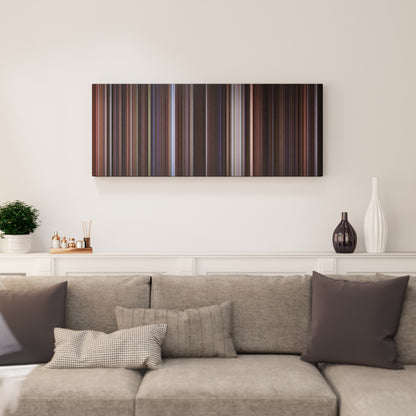 Living room interior with The Thomas Crown Affair Frome on the wall