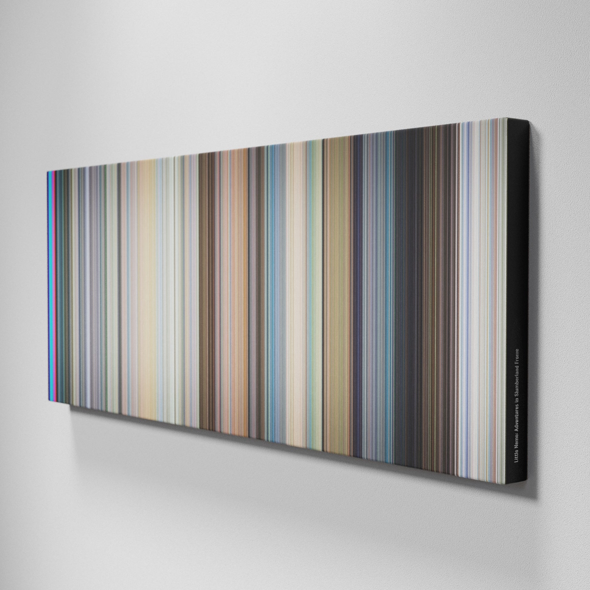 Side view of Buff's of Little Nemo: Adventures in Slumberland Frome on the wall