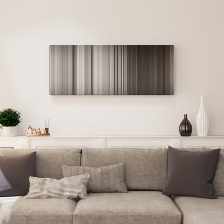 Bringing Up Baby canvas print in living room - film wall decor