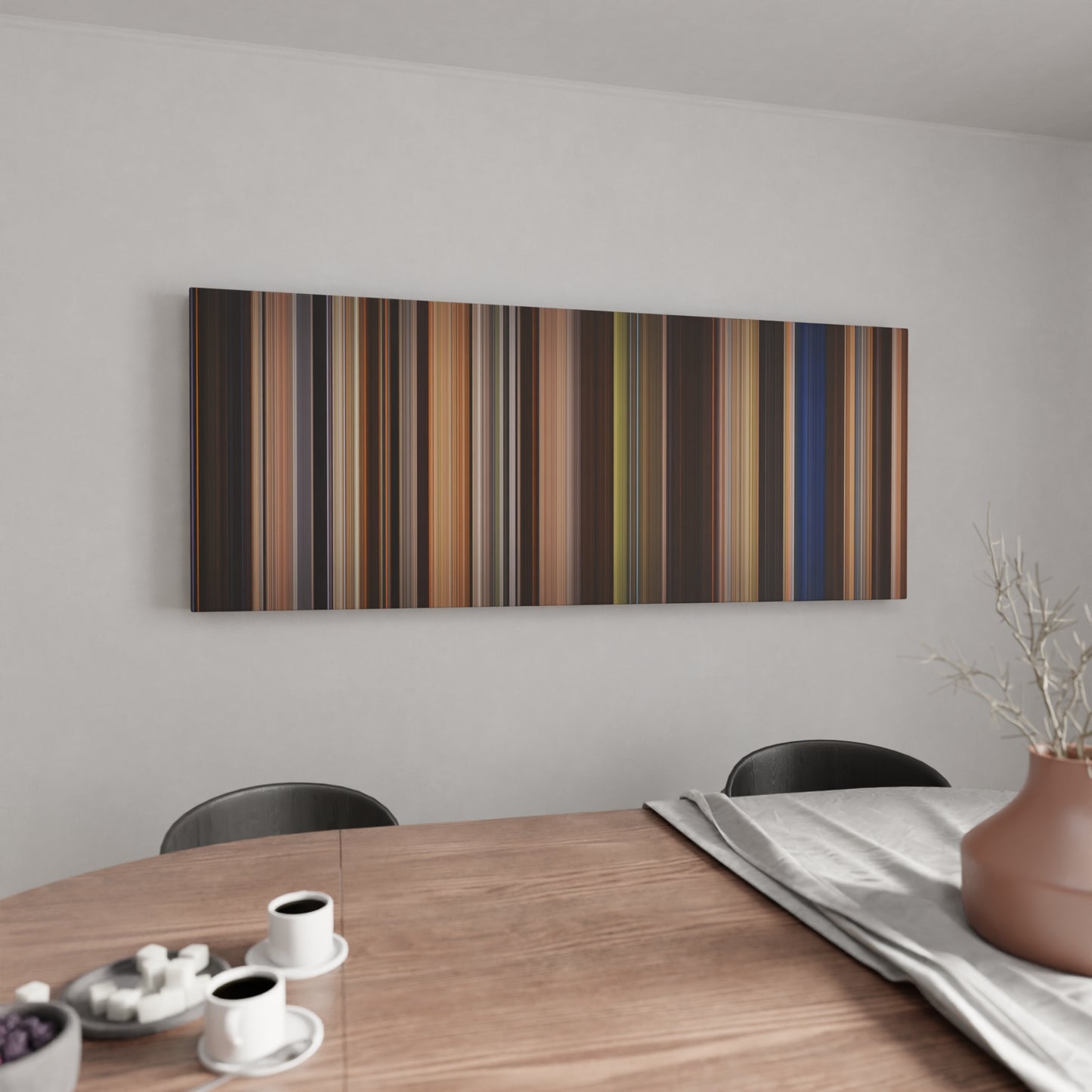 Kitchen with The Ghost and the Darkness Frome on the wall