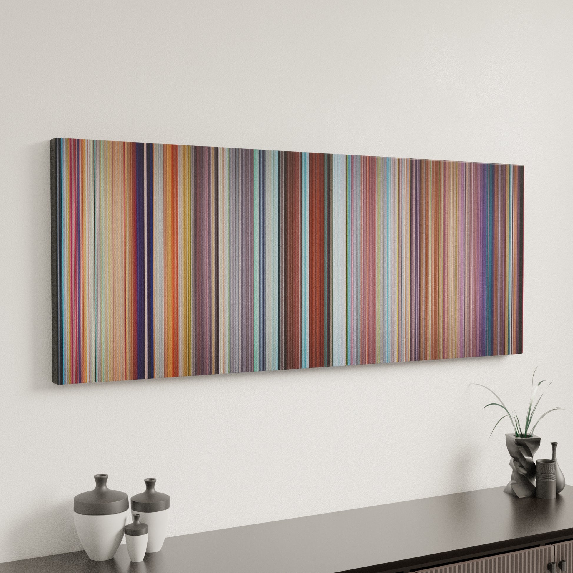 Minimal interior design with The Secret Life of Pets Frome on the wall