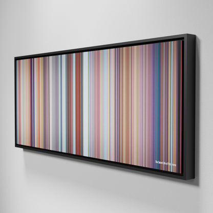 Side view of Framed Buff's of The Secret Life of Pets Frome on the wall