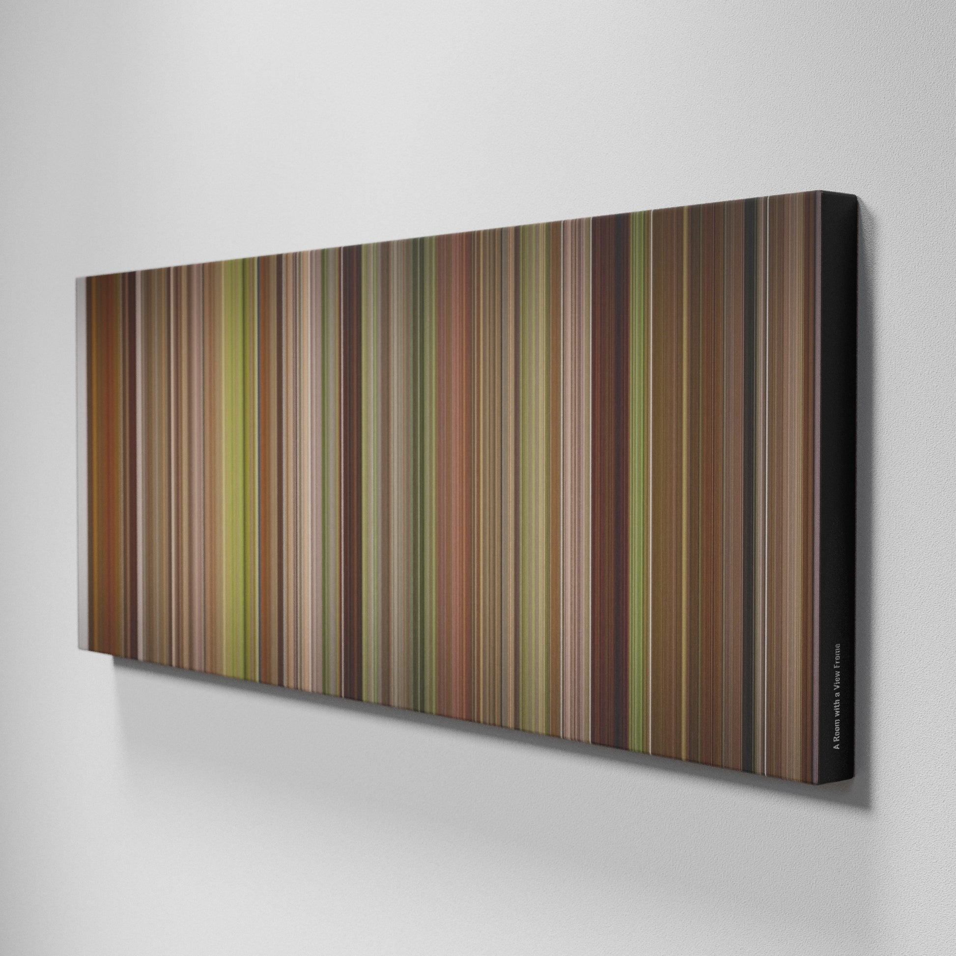 Side view of Buff's of A Room with a View Frome on the wall