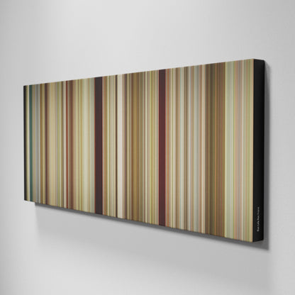 Side view of Buff's of Run Lola Run Frome on the wall