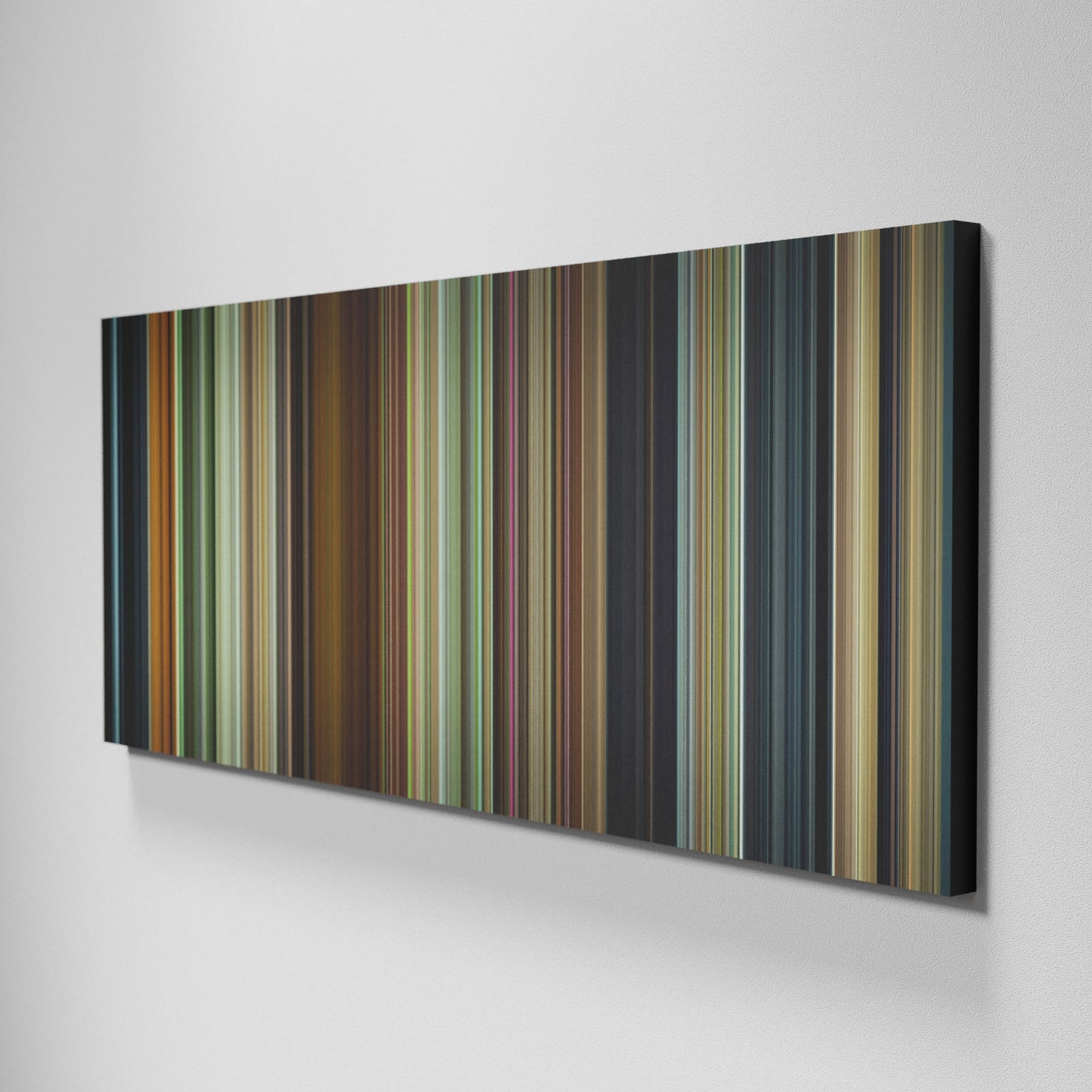 Side view of Basic of The Last Five Years Frome on the wall