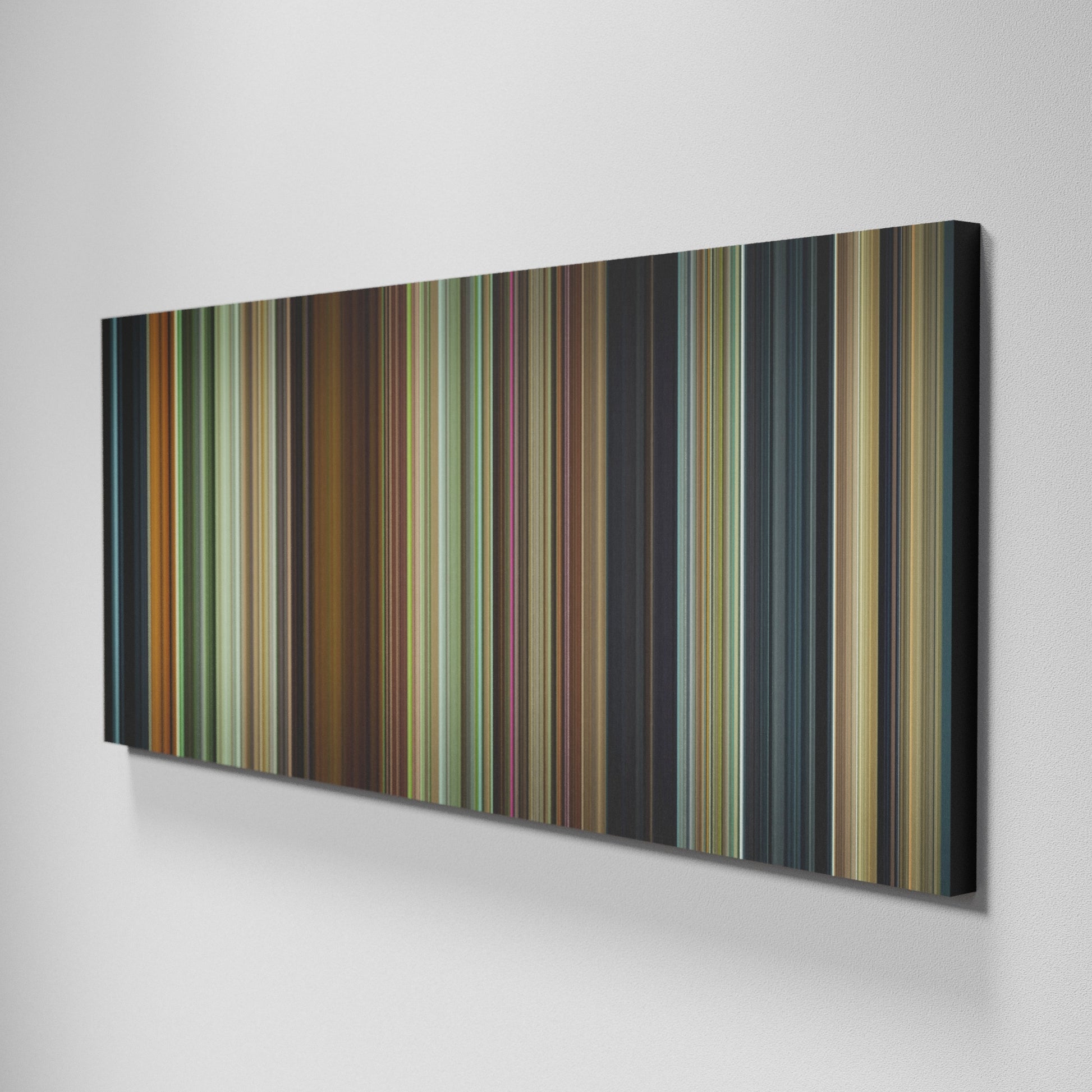 Side view of Basic of The Last Five Years Frome on the wall