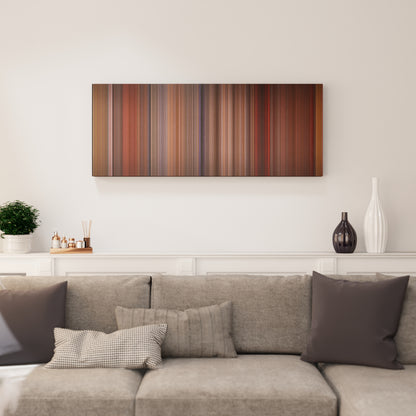 Living room interior with Friends: The One with the Nap Partners Frome on the wall