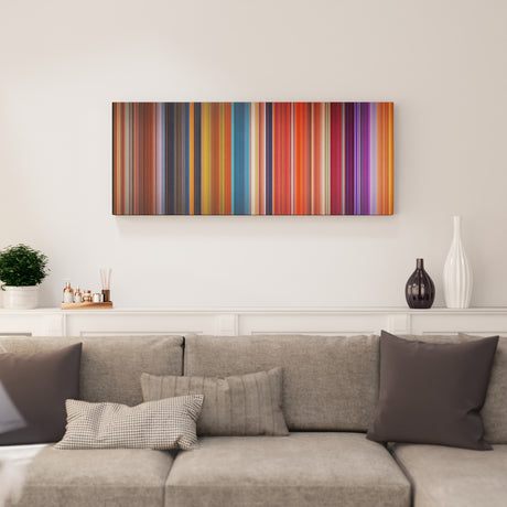 Brother Bear canvas print in living room - film wall decor