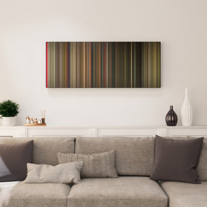 Living room interior with Time Lapse Frome on the wall