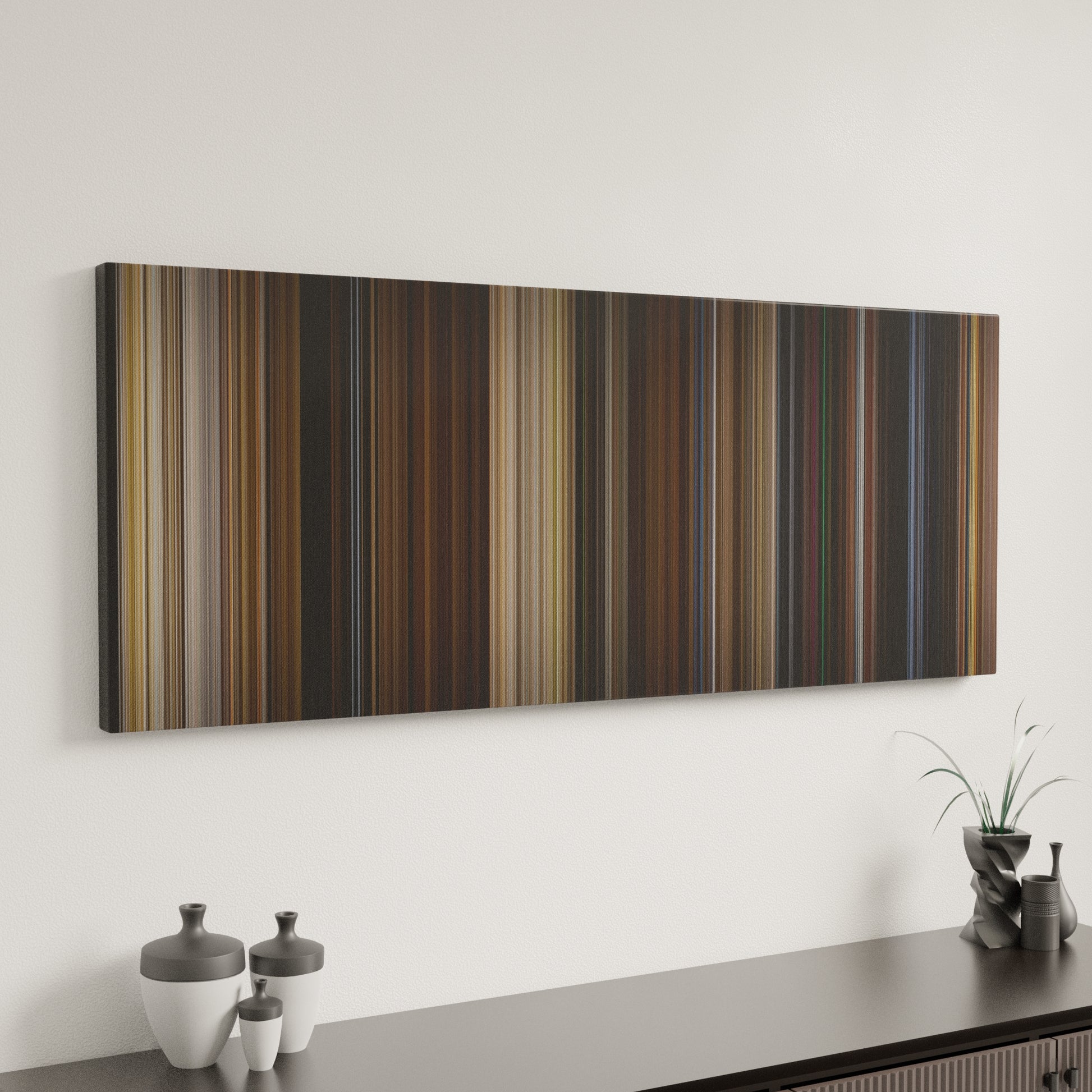 Minimal interior design with The Rocketeer Frome on the wall