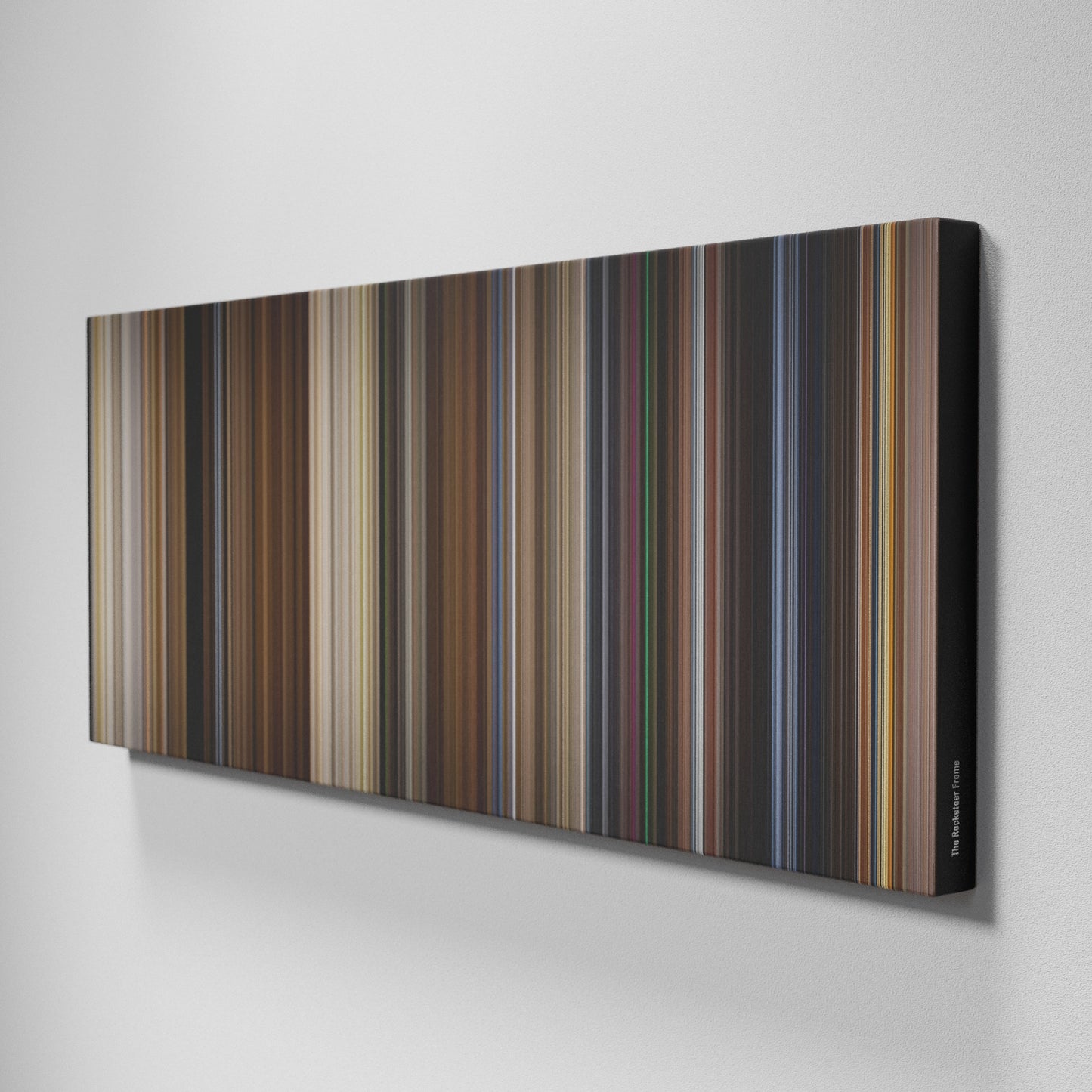 Side view of Buff's of The Rocketeer Frome on the wall