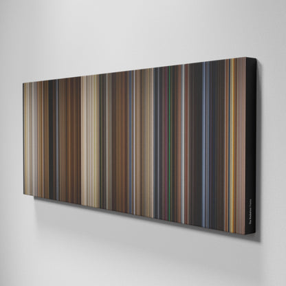 Side view of Buff's of The Rocketeer Frome on the wall