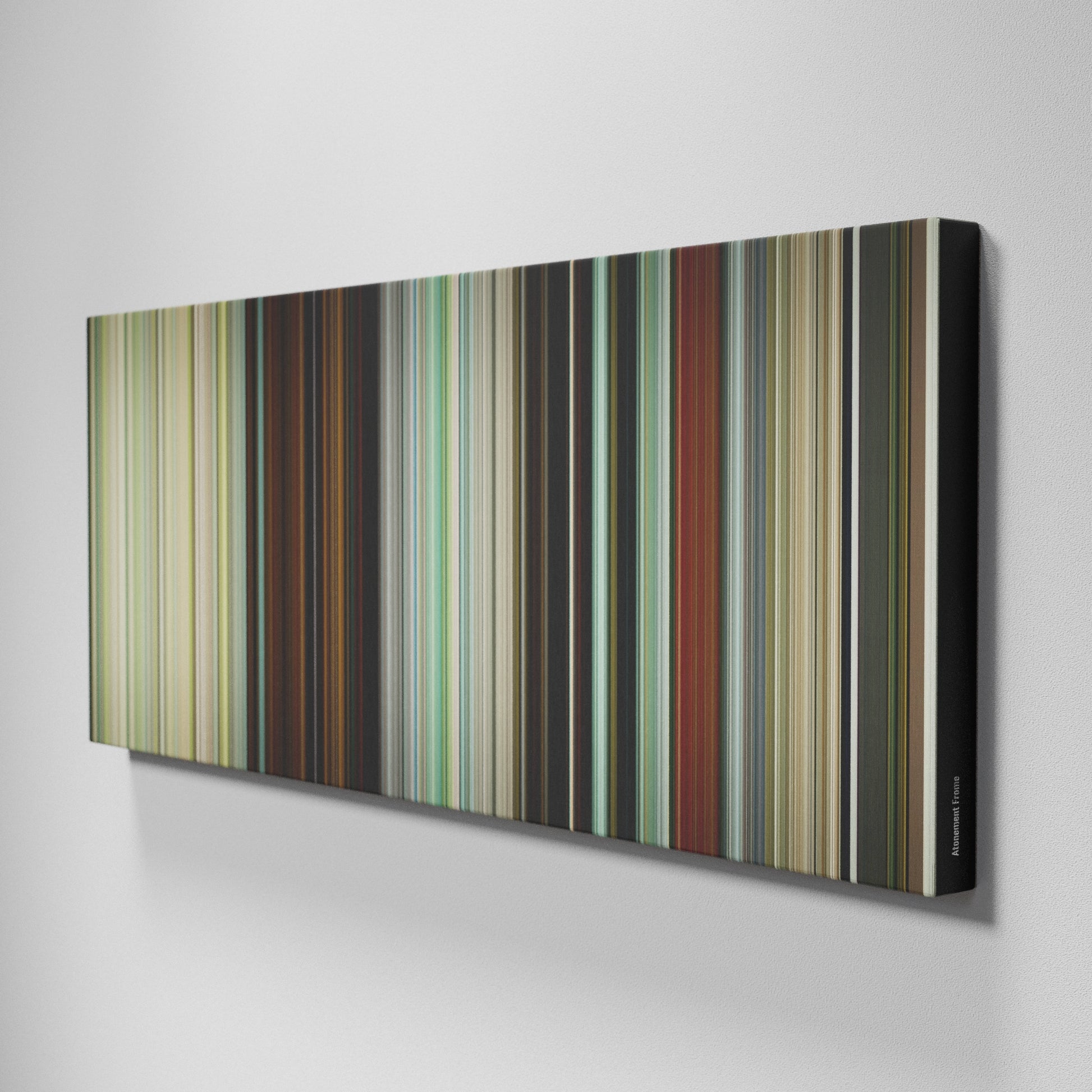 Side view of Buff's of Atonement Frome on the wall