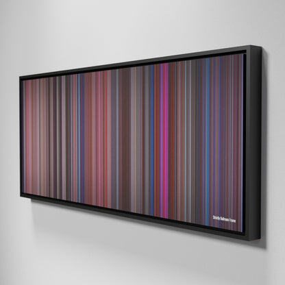 Side view of Framed Buff's of Strictly Ballroom Frome on the wall