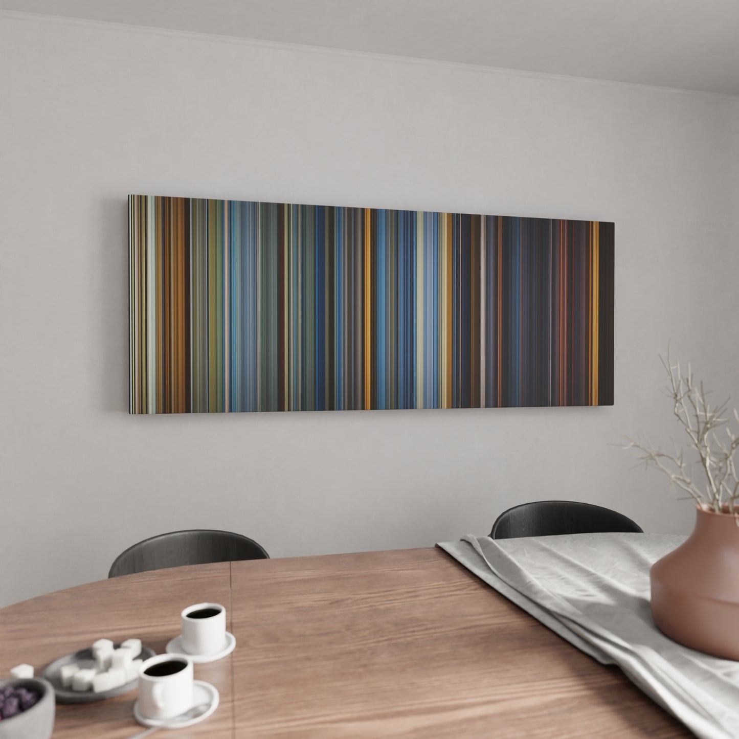 Kitchen with Ender's Game Frome on the wall