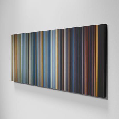 Side view of Basic of Ender's Game Frome on the wall