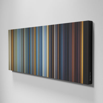 Side view of Buff's of Ender's Game Frome on the wall