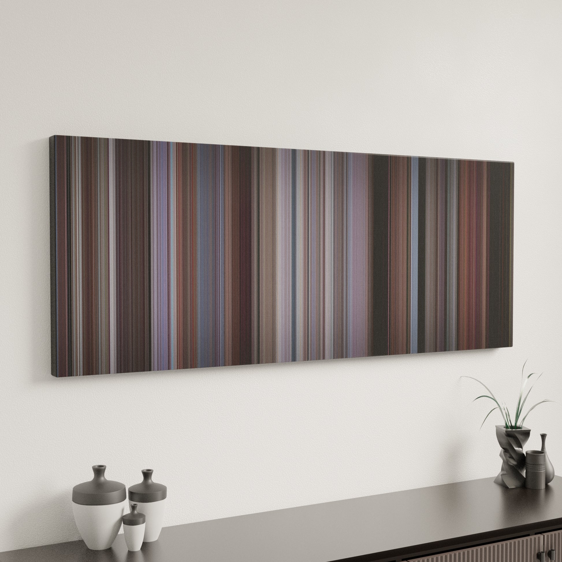 Minimal interior design with To Catch a Thief Frome on the wall