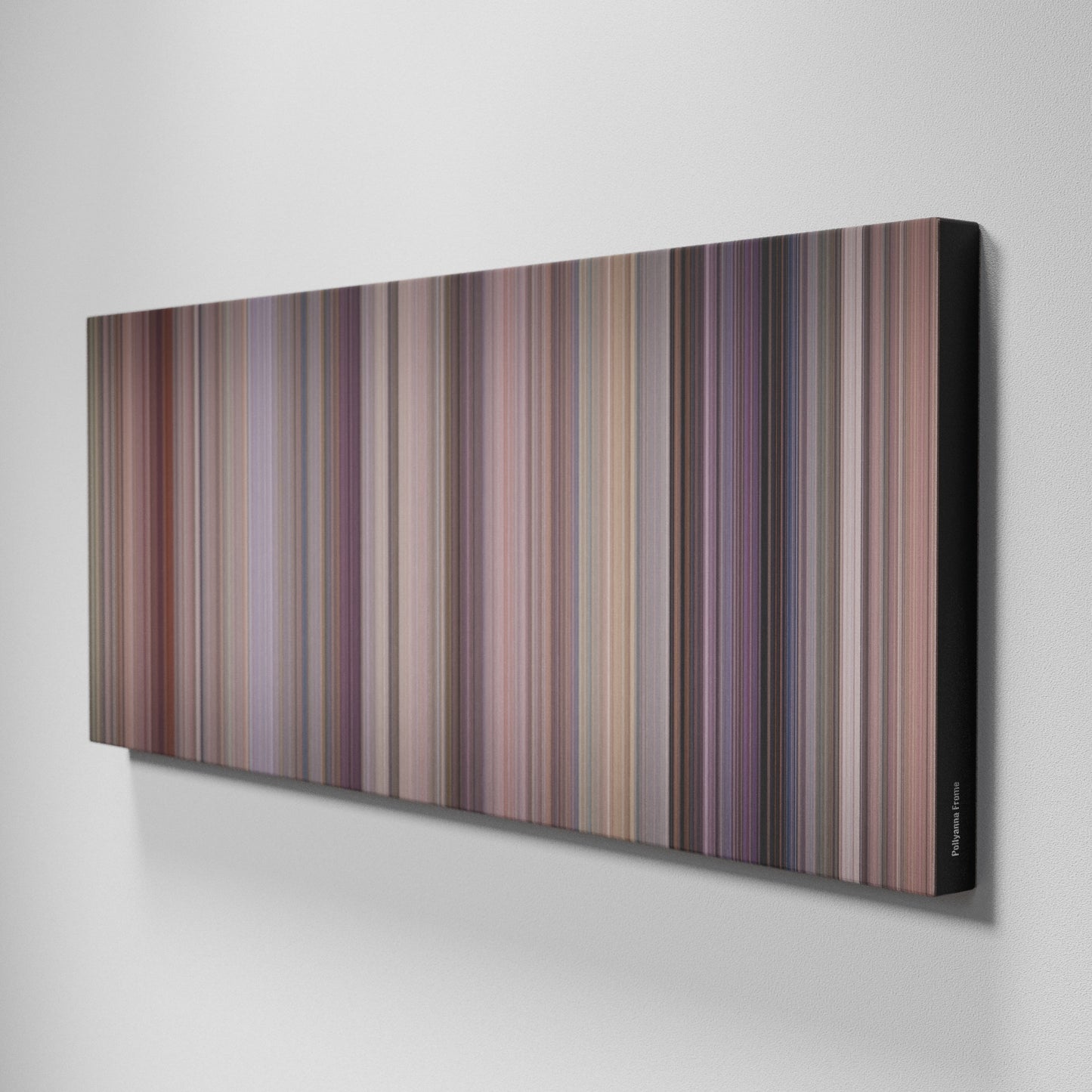 Side view of Buff's of Pollyanna Frome on the wall