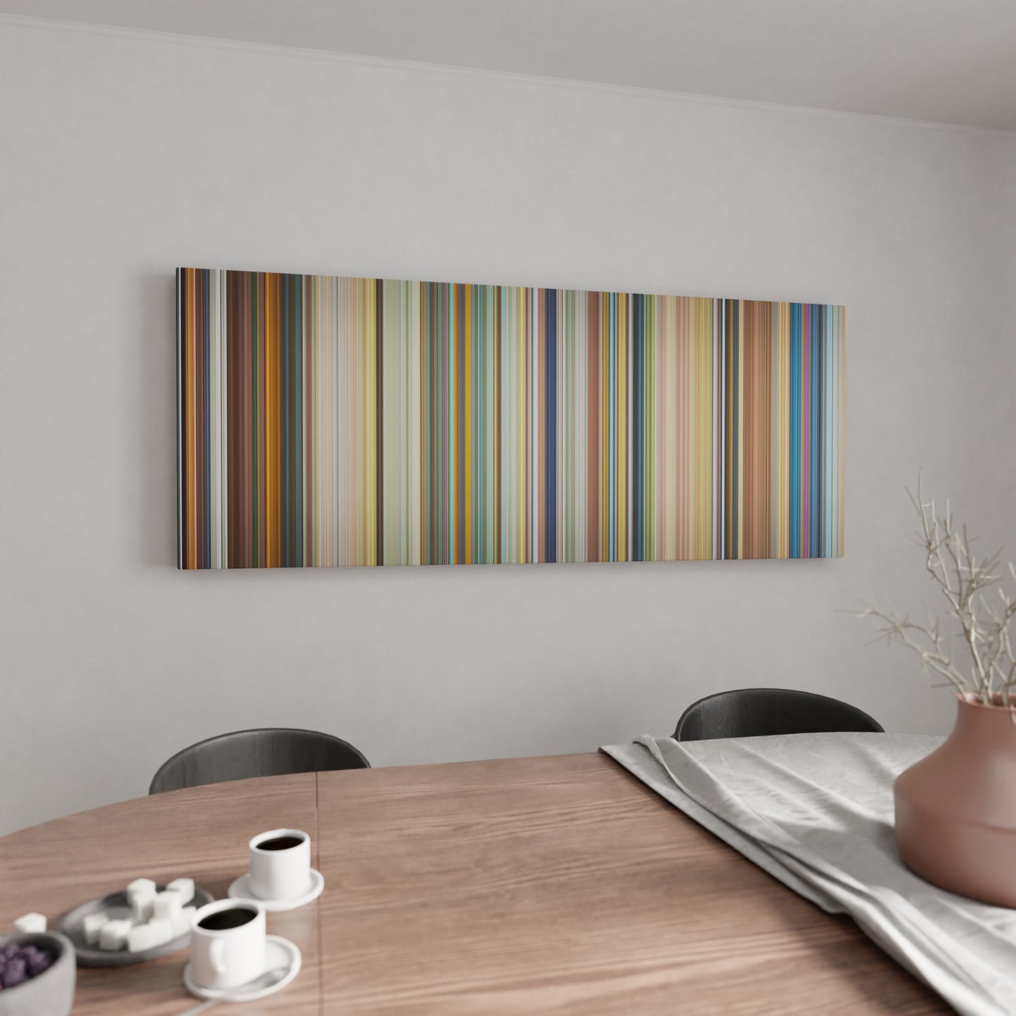 Kitchen with The Boy and the Beast Frome on the wall